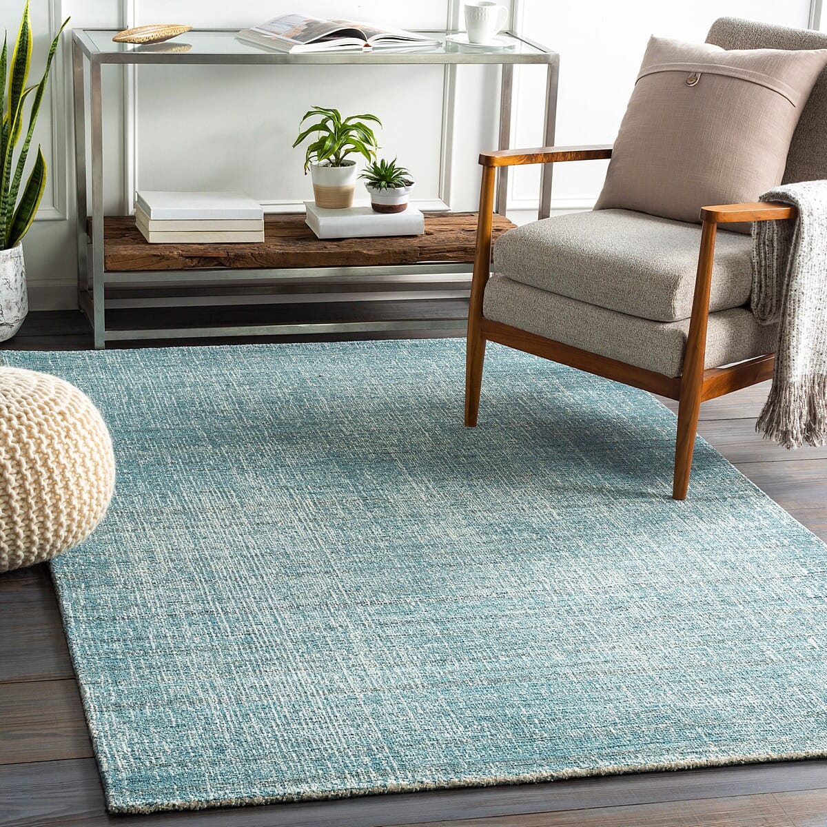 Surya Messina Msn-2305 Aqua, White, Camel, Charcoal Rugs.