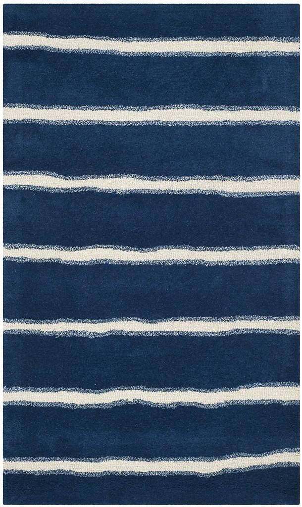 Safavieh Martha Stewart Msr3617C Wrought Iron / Navy Rugs.