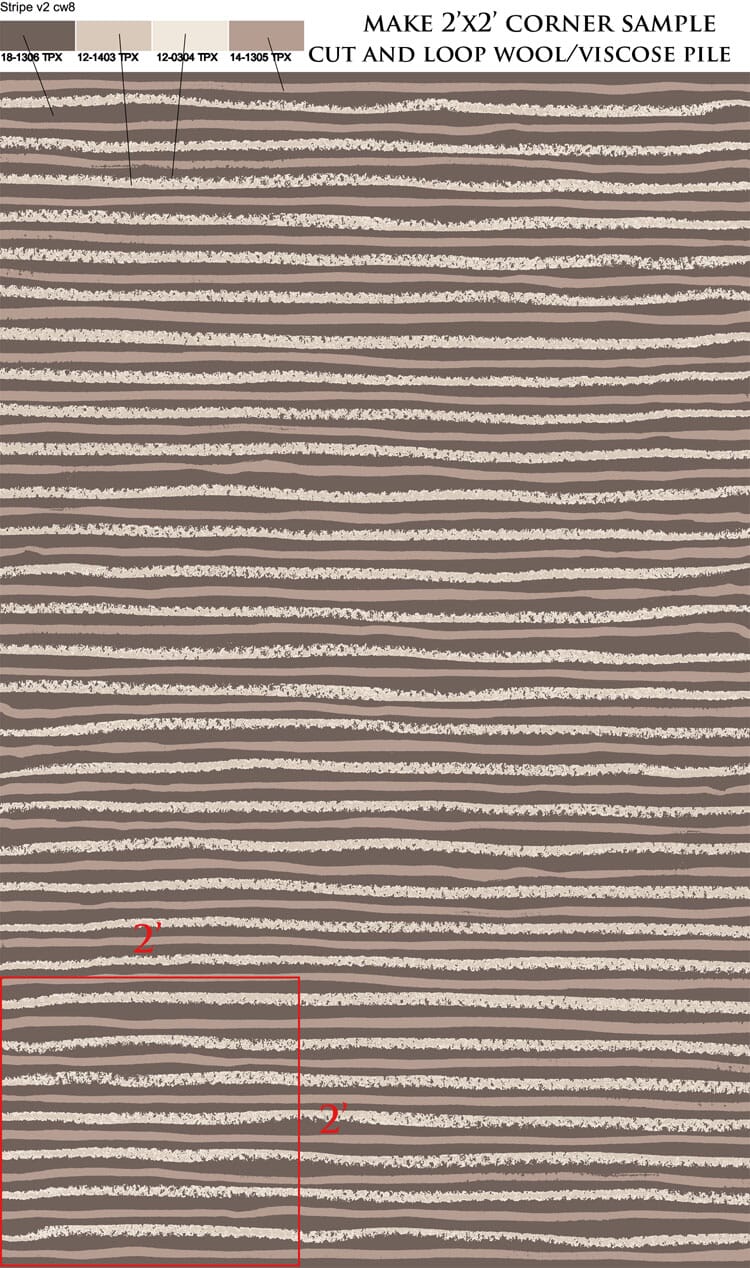 Safavieh Martha Stewart Msr3619B Tilled Soil Brown Rugs.