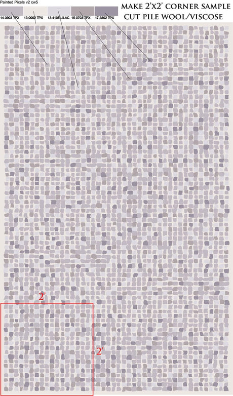 Safavieh Martha Stewart Msr3623B Purple Agate Rugs.