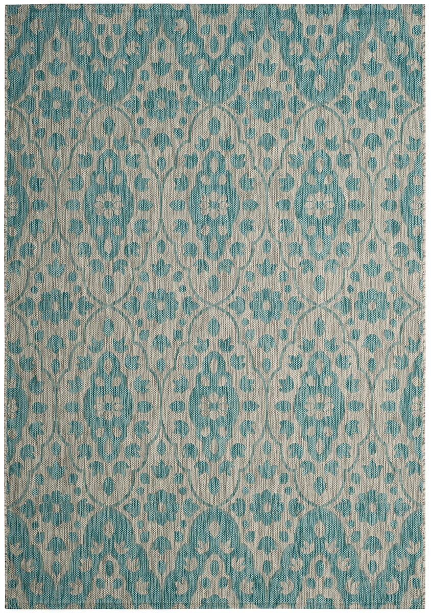 Safavieh Martha Stewart Msr4115-37112 Grey / Aqua Rugs.
