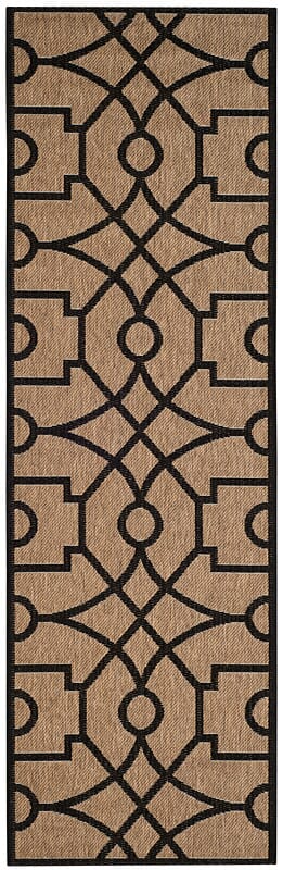 Safavieh Martha Stewart Msr4121H Dark Beig / Black Rugs.