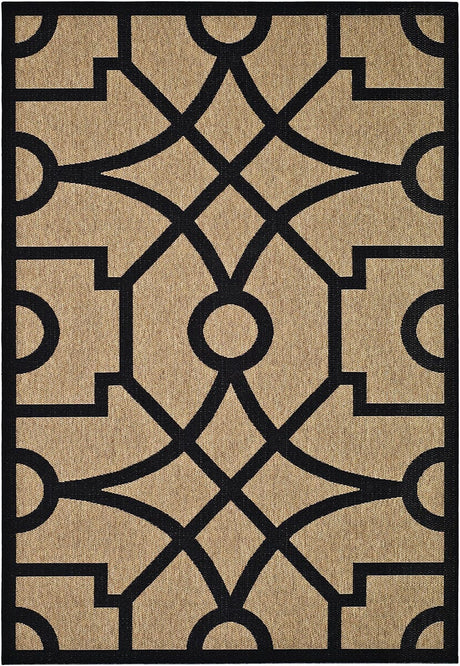 Safavieh Martha Stewart Msr4121H Dark Beig / Black Rugs.