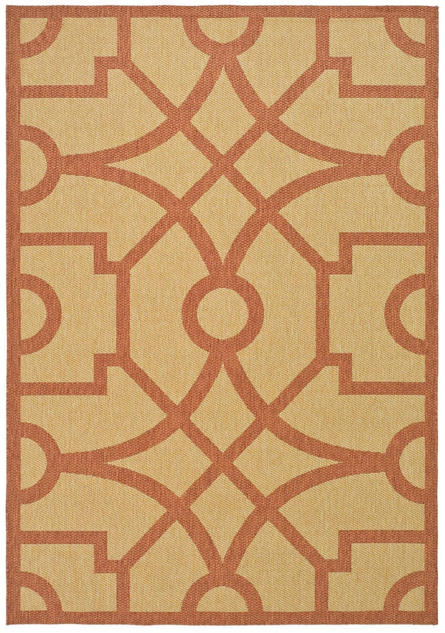 Safavieh Martha Stewart Msr4121J Beige / Terracotta Rugs.
