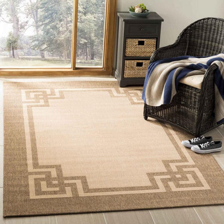 Safavieh Martha Stewart Msr4122K Beige / Dark Beig Rugs.