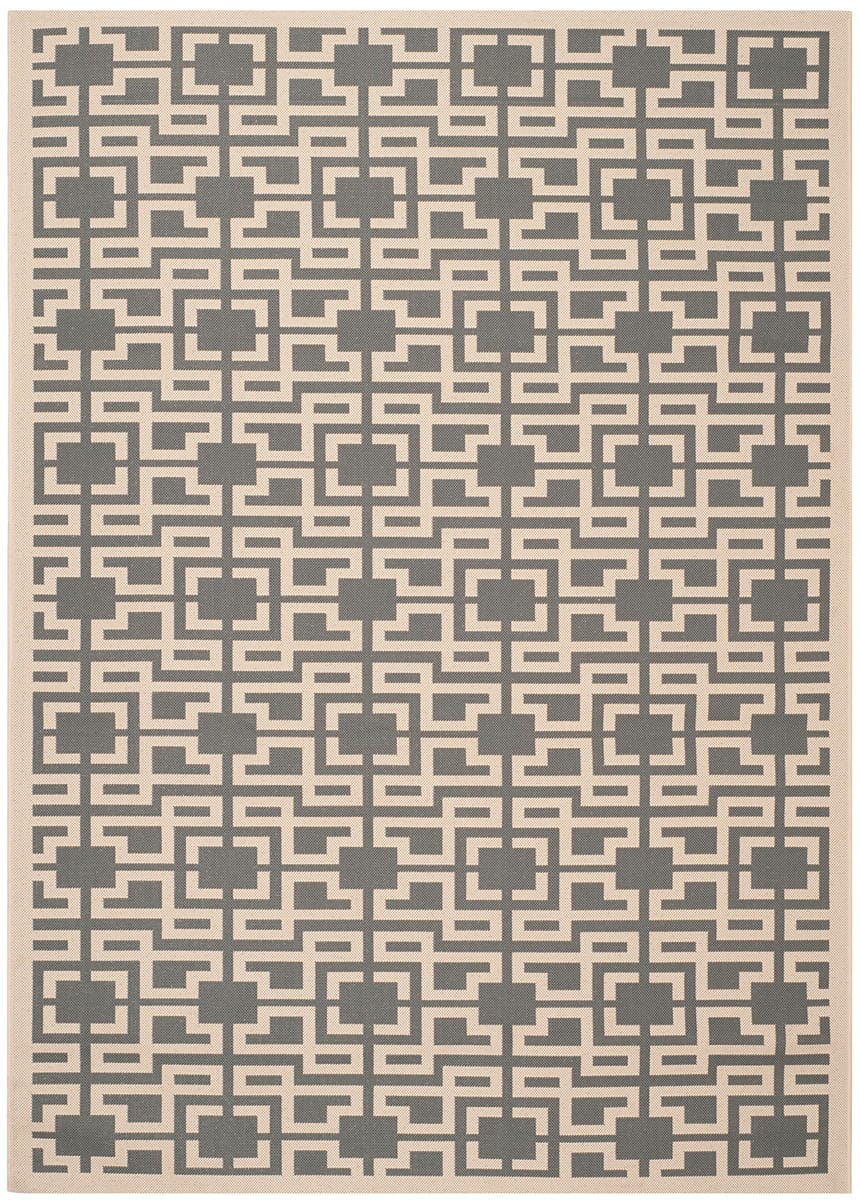 Safavieh Martha Stewart Msr4281-246 Anthracite / Beige Rugs.