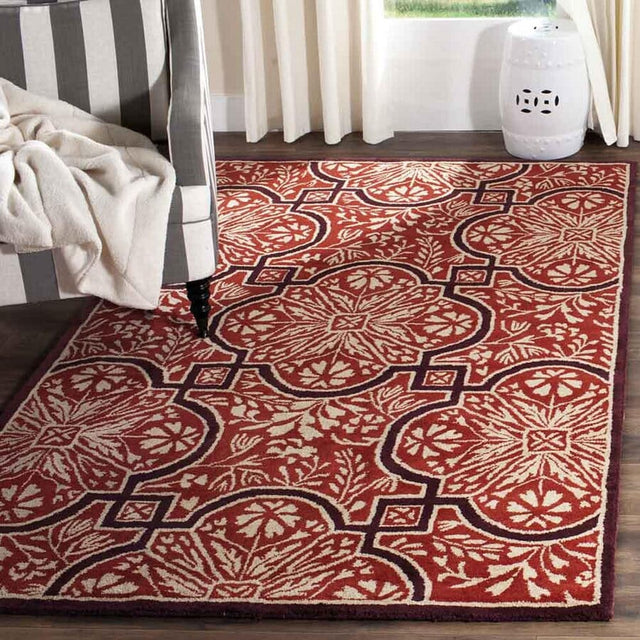 Safavieh Martha Stewart Msr4551A Vermillon Rugs.