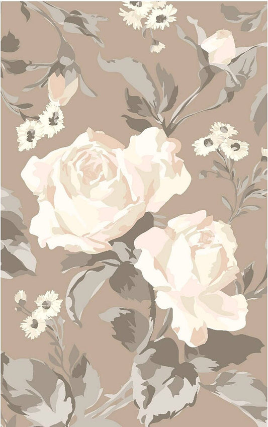 Safavieh Martha Stewart Msr4717B Bedford Grey Floral / Country Area Rug