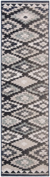 Safavieh Montage Mtg216H Grey / Black Rugs.