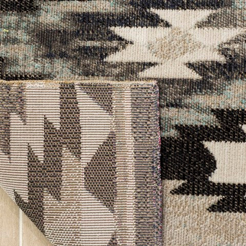 Safavieh Montage Mtg216H Grey / Black Rugs.
