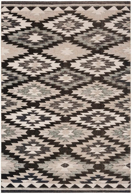 Safavieh Montage Mtg216H Grey / Black Rugs.