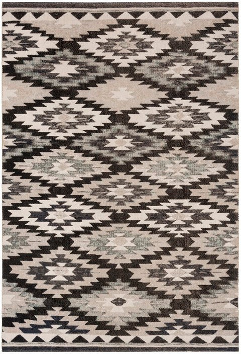 Safavieh Montage Mtg216H Grey / Black Rugs.