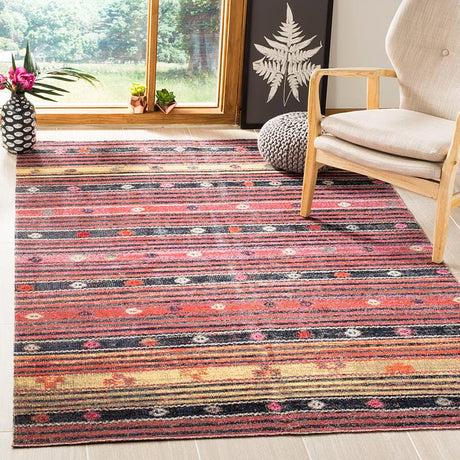 Safavieh Montage Mtg217P Rust / Multi Rugs.