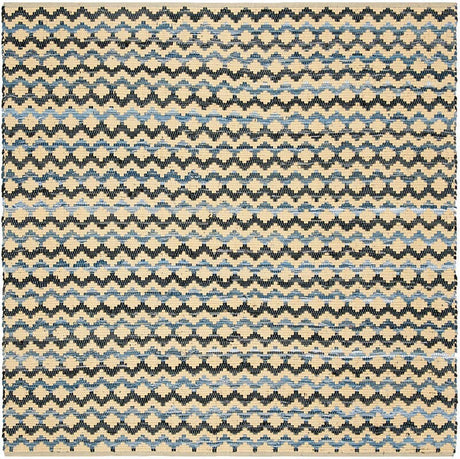 Safavieh Montauk Mtk120D Gold / Blue / Black Rugs.