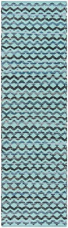 Safavieh Montauk Mtk120K Turquoise / Blue / Black Rugs.