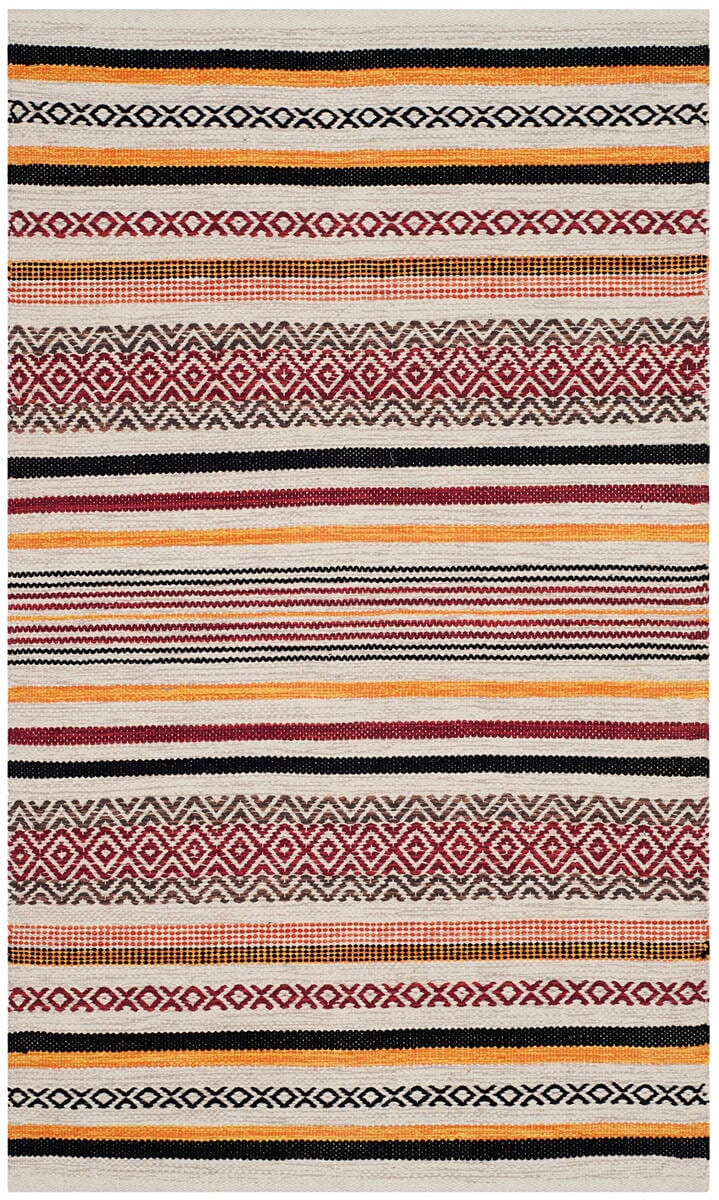 Safavieh Montauk Mtk211A Red/Multi Rug.