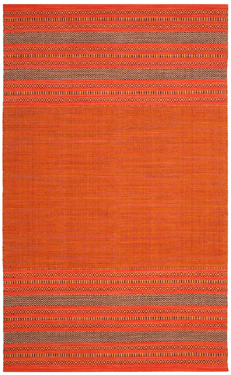Safavieh Montauk Mtk214B Orange/Red Rug.