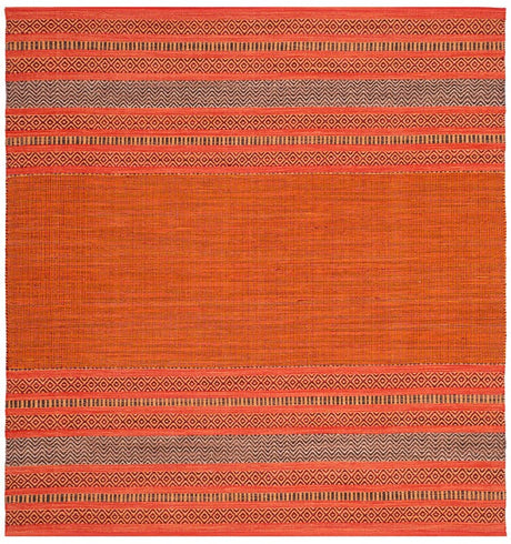 Safavieh Montauk Mtk214B Orange/Red Rug.