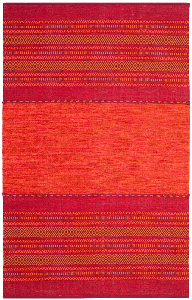 Safavieh Montauk Mtk215A Orange/Red Rug.