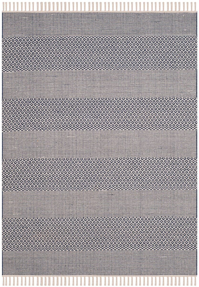 Safavieh Montauk Mtk330B Ivory/Navy Rug.