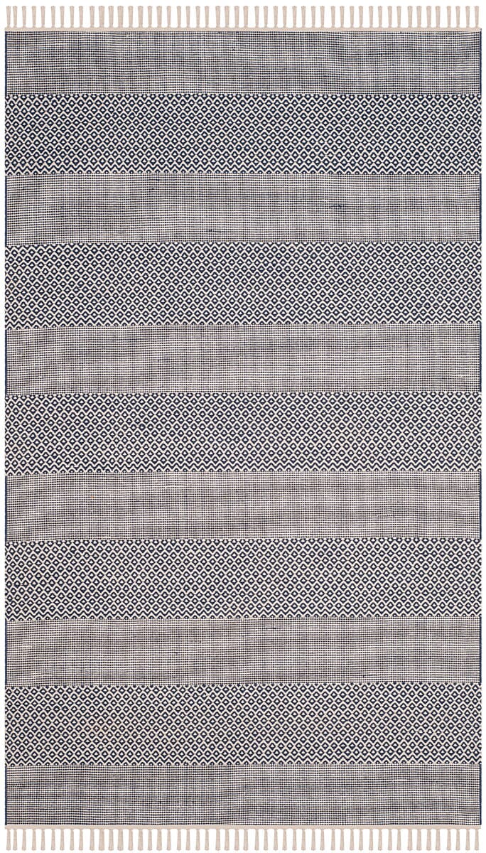 Safavieh Montauk Mtk330B Ivory/Navy Rug.