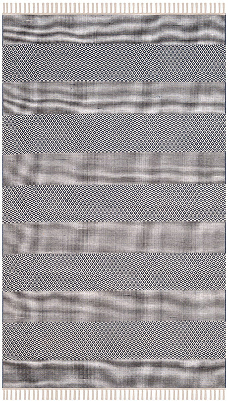 Safavieh Montauk Mtk330B Ivory/Navy Rug.