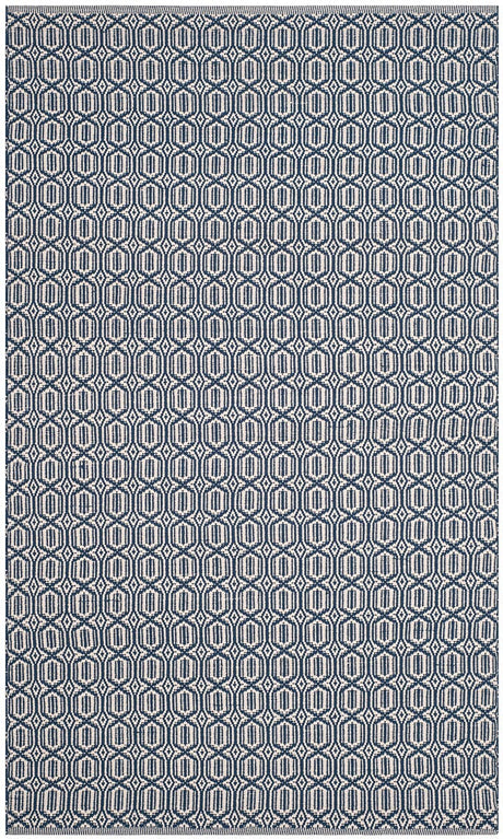 Safavieh Montauk Mtk333B Ivory / Navy Rugs.