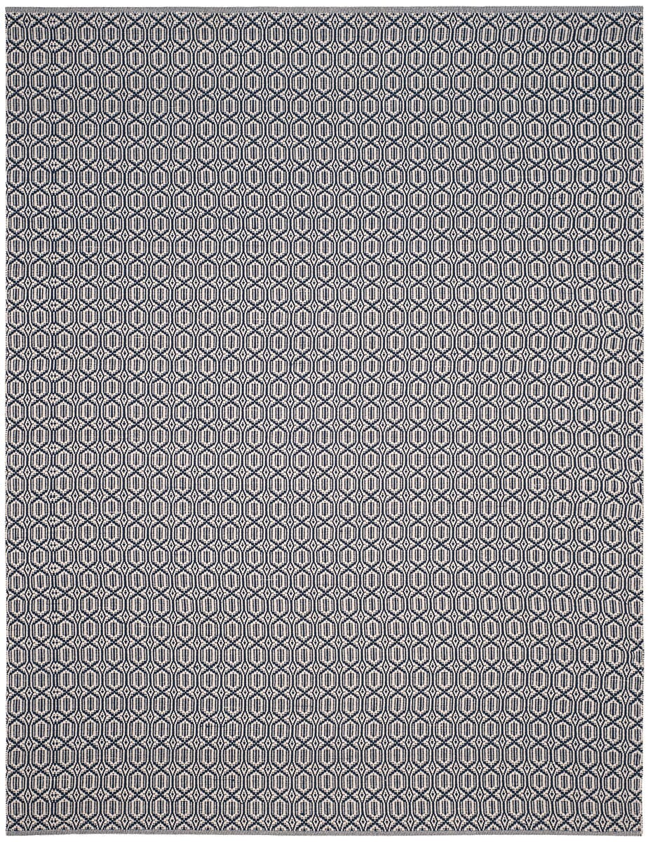 Safavieh Montauk Mtk333B Ivory / Navy Rugs.