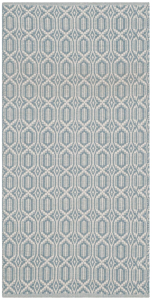 Safavieh Montauk Mtk333L Ivory / Blue Rugs.