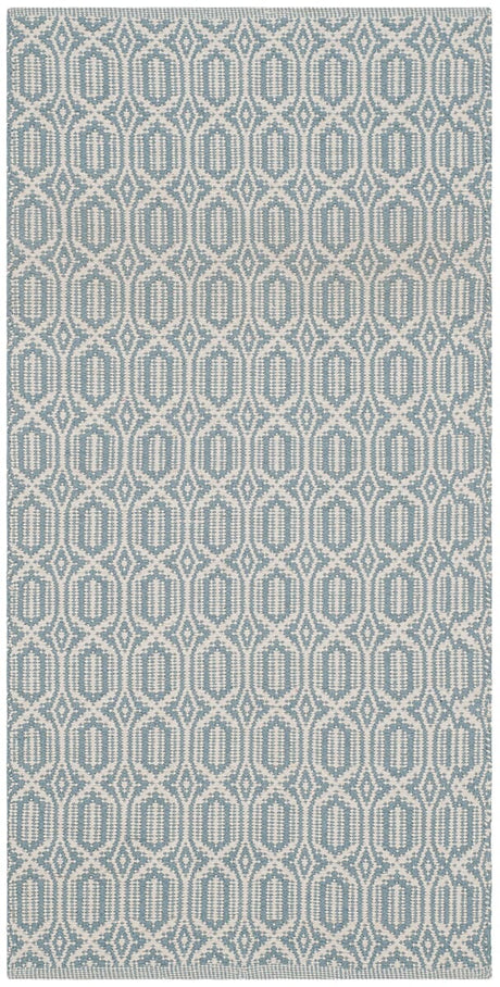 Safavieh Montauk Mtk333L Ivory / Blue Rugs.
