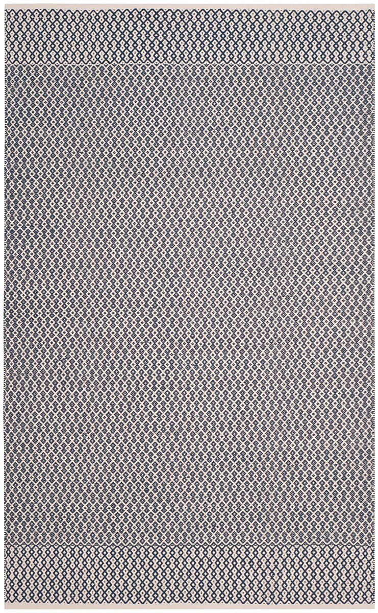 Safavieh Montauk Mtk339B Ivory / Navy Rugs.