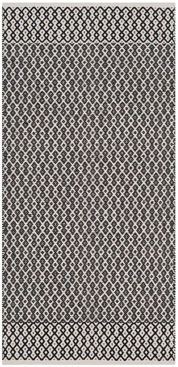 Safavieh Montauk Mtk339D Ivory / Black Rugs.