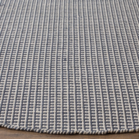 Safavieh Montauk Mtk340B Ivory / Navy Rugs.