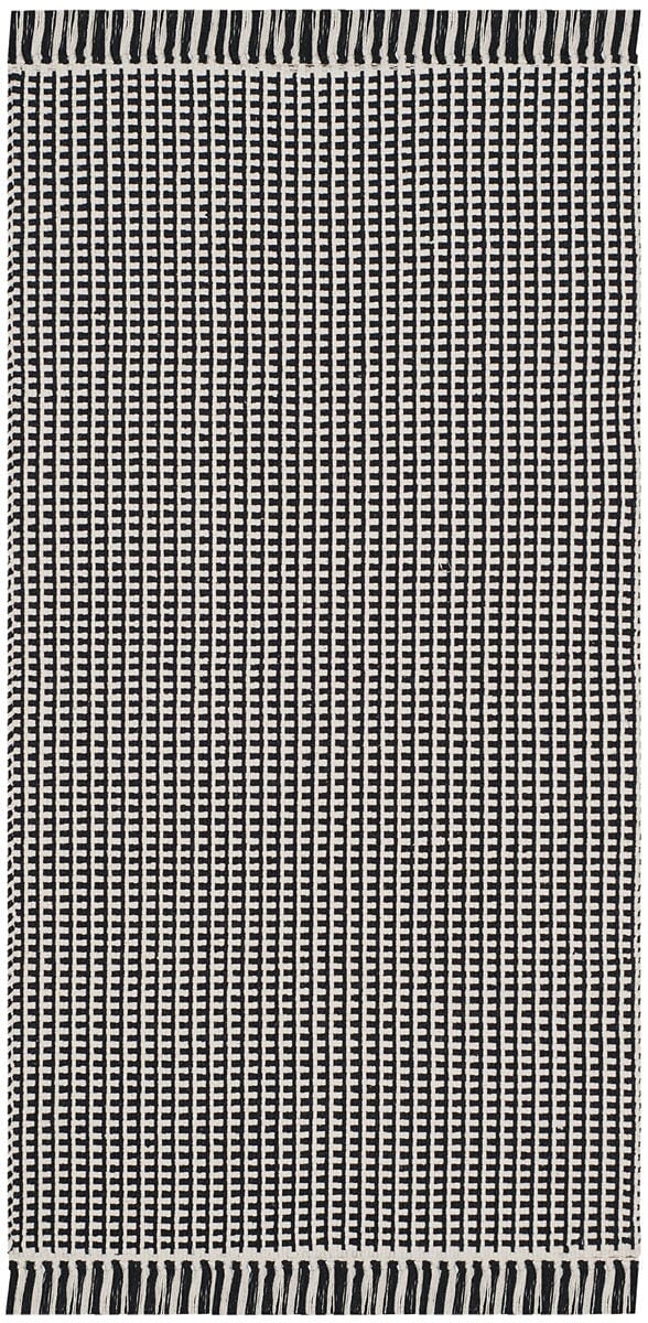 Safavieh Montauk Mtk340D Ivory / Black Rugs.