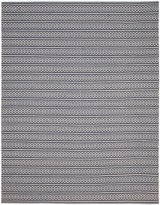 Safavieh Montauk Mtk341B Ivory / Navy Rugs.