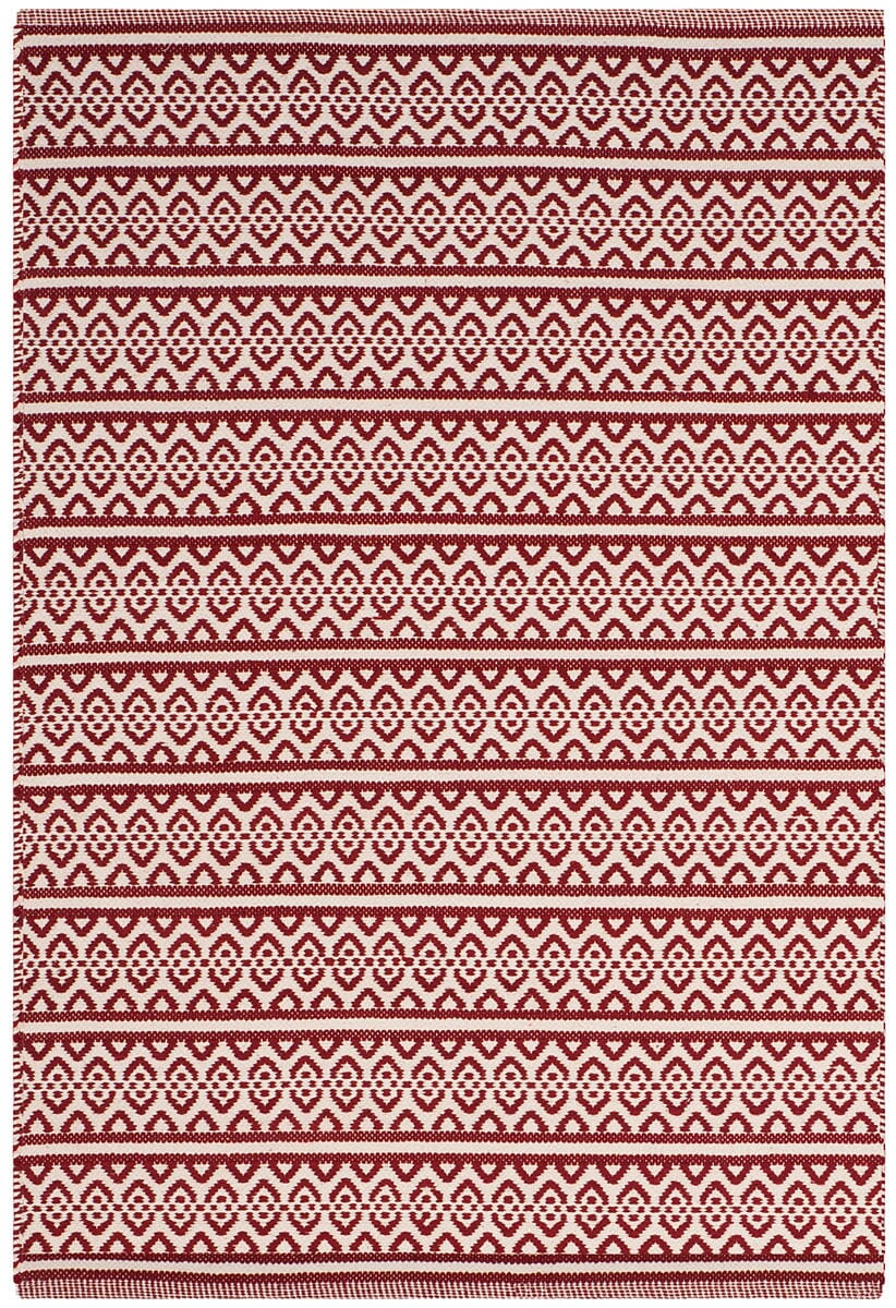 Safavieh Montauk Mtk341C Ivory / Red Rugs.