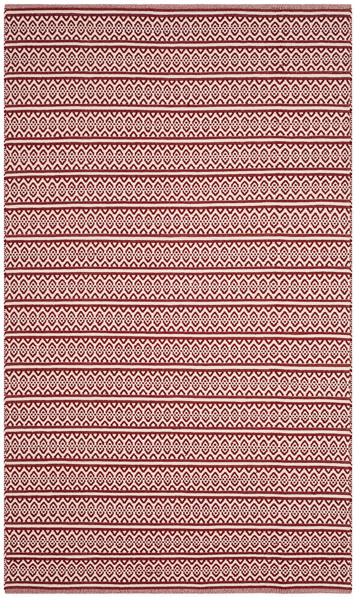 Safavieh Montauk Mtk341C Ivory / Red Rugs.