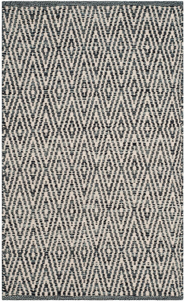Safavieh Montauk Mtk414A Ivory / Dark Grey Rugs.