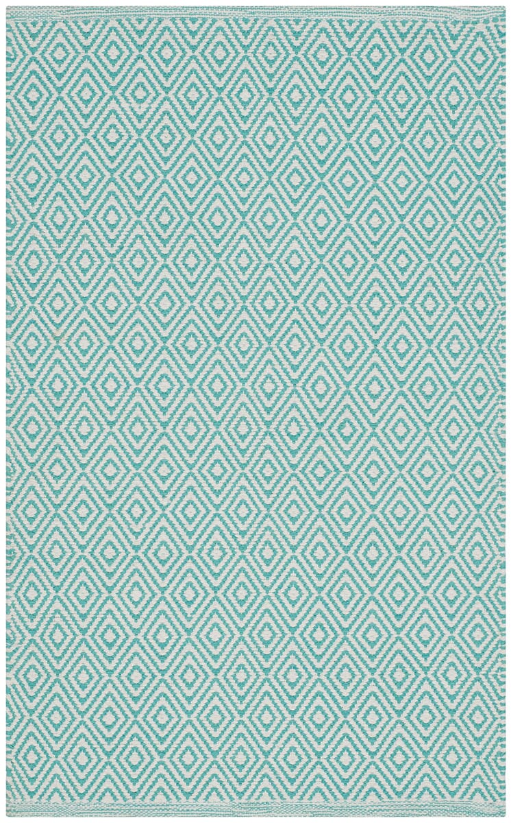 Safavieh Montauk Mtk515A Ivory / Aqua Rugs.