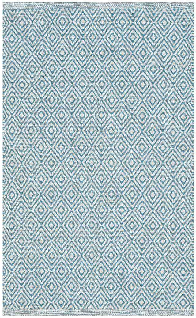 Safavieh Montauk Mtk515D Ivory / Light Blue Rugs.