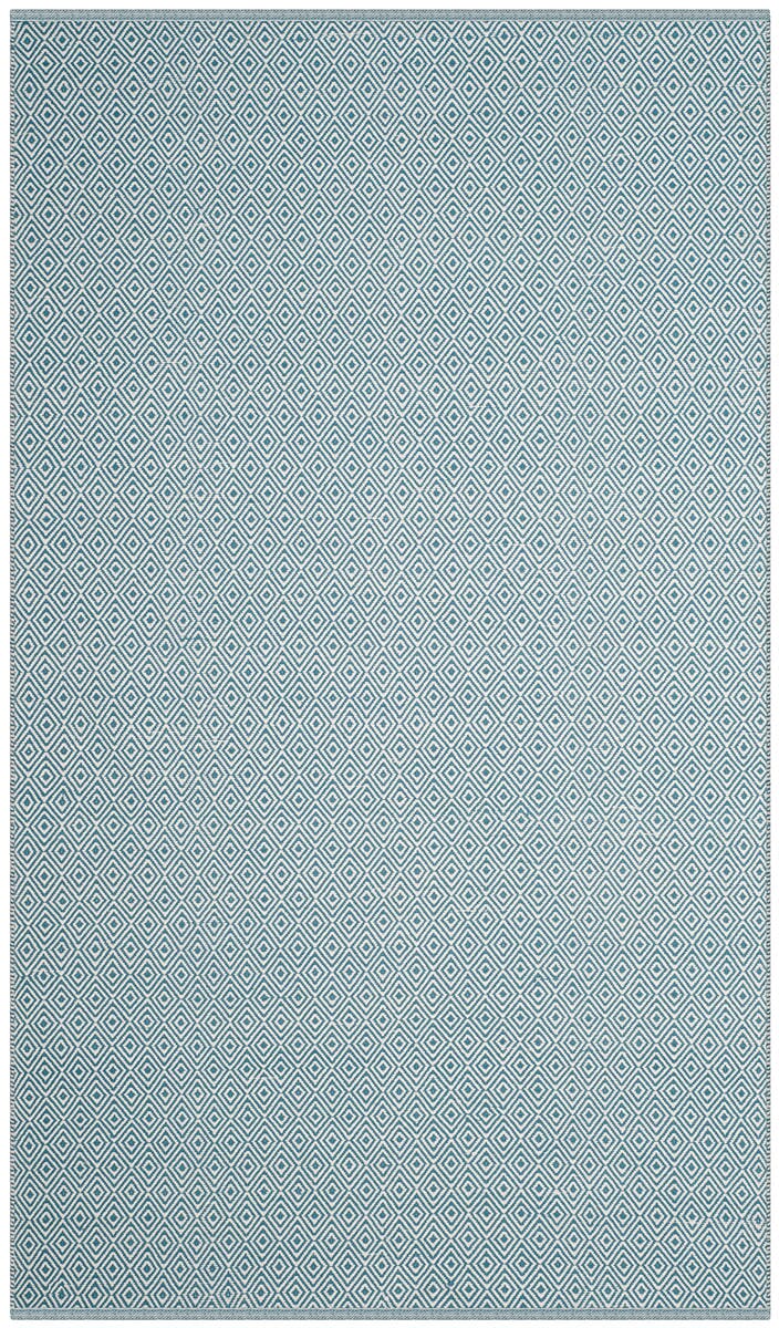 Safavieh Montauk Mtk515D Ivory / Light Blue Rugs.