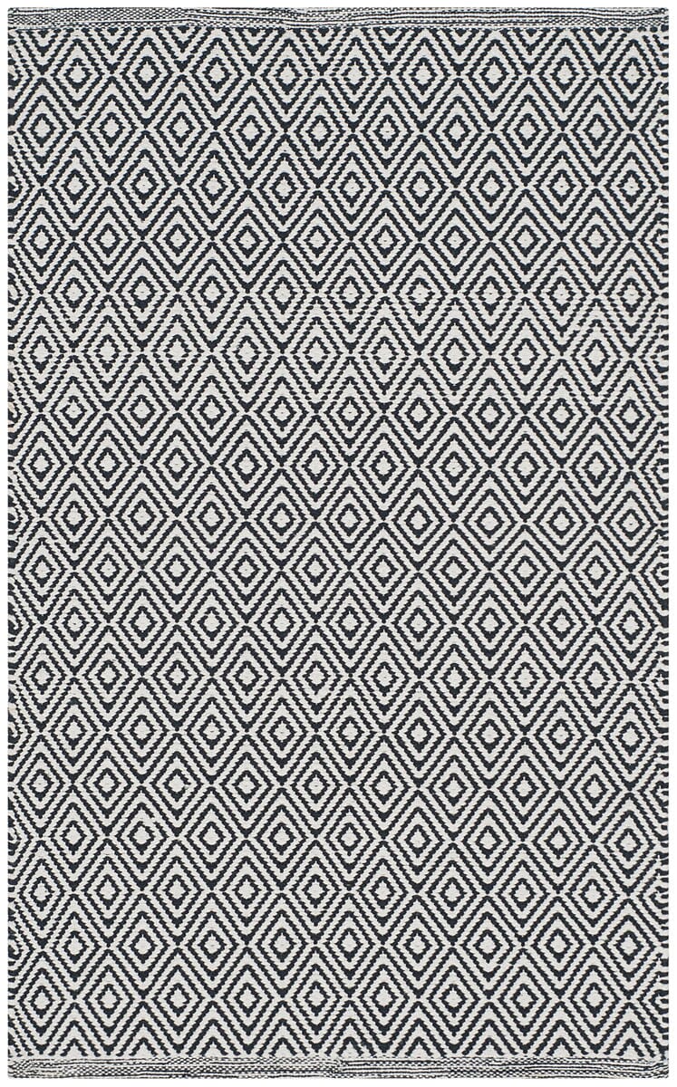 Safavieh Montauk Mtk515E Ivory / Navy Rugs.