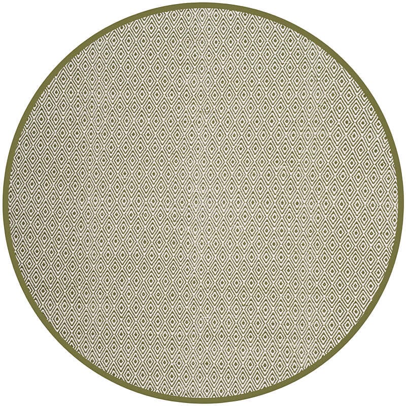 Safavieh Montauk Mtk515H Ivory / Green Rugs.