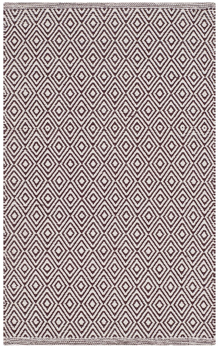 Safavieh Montauk Mtk515M Ivory / Chocolate Rugs.