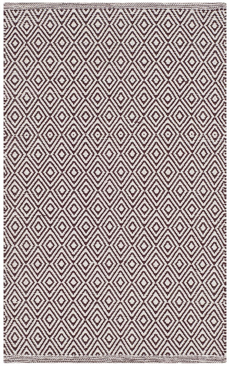 Safavieh Montauk Mtk515M Ivory / Chocolate Rugs.