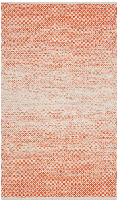 Safavieh Montauk Mtk601D Orange/Ivory Rug.