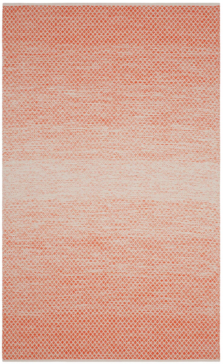 Safavieh Montauk Mtk601D Orange/Ivory Rug.
