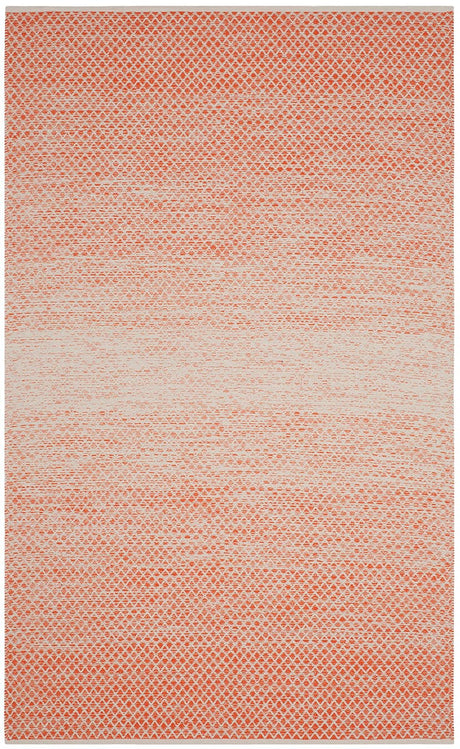 Safavieh Montauk Mtk601D Orange/Ivory Rug.