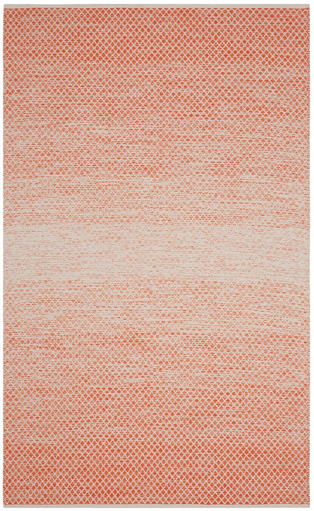 Safavieh Montauk Mtk601D Orange/Ivory Rug.