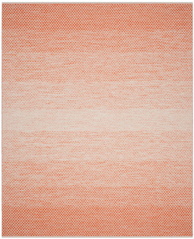 Safavieh Montauk Mtk601D Orange/Ivory Rug.